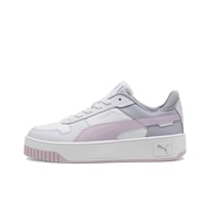 PUMA Carina Street Impact Resistance Low top Skateboard Shoes Womens White Purple 389390-23