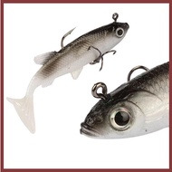 [DT] 1/5Pcs 8cm/3.15in Fishing Lures Paddle Tail Soft Plastic Swimbaits For Bass Trout Walleye Crapp
