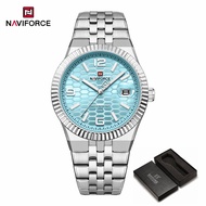 NAVIFORCE 9277 Classic Business Honeycomb Dial Men's Wristwatch