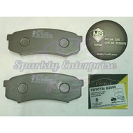 REAR DISC BRAKE PAD D2090 TOYOTA LAND CRUISER FJ80G / PRADO HILUX SURF DN216 , W210W / TOYOTA FORTUN