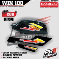 WIN 100 STRIPING WIN 100 TRANSPARENT MAXDECAL CODE 01