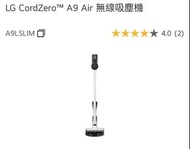 LG CordZero A9 Air A9LSLIM Cordless Vacuum