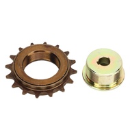 WUXU 1Set 16T/22T แปลเป็นภาษาไทย ชุดอะแดปเตอร์ฟรีวีล ติดตั้งง่าย ความแม่นยำ ชิ้นส่วนเฟืองมอเตอร์ ทนท