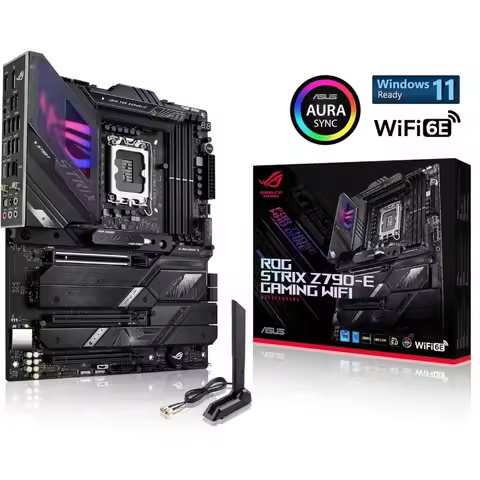 ROG STRIX Z890-E GAMING WIFI LGA1851 for Z890 Mainboard DDR5 AI Motherboard Non-ECC Core Ultra Proce