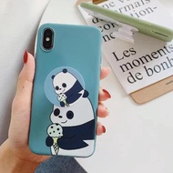 We Bare Bears Snap Matte Case with Phone Grip Ring Oppo A1K A9 A7 A3s A5s A83 F1s F5 F7 F9 F11 Pro