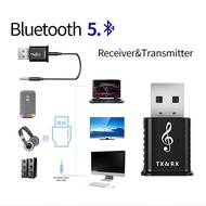 4 In 1 USB Bluetooth Transmitter Receiver Bluetooth 5.0 Computer TV Speaker Car Wireless Bluetooth Adapter