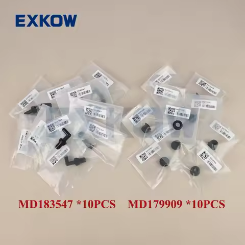 10Sets Engine PCV Valve Gasket Set for Mitsubishi Pajero Montero Sport L200 Pajero IO Lancer L300 L4