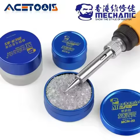 MECHANIC N Series Electrical Soldering Iron Tip Refresher Clean Paste Welding Flux Cream For Oxide S