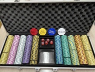 鋁製撲克牌籌碼套裝 Poker chips