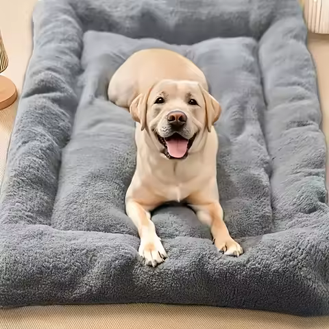 Dog Pet Beds Extra Large Plush Dog Bed Sofa Thickened Super Soft Polyester Pet Mat Dog Crate Mat Bed