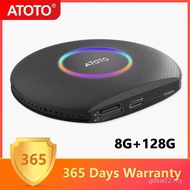 ATOTO Wireless Apple Carplay Adapter Car Android System AI Box Ring Kit Smart Android Auto USB Bluet