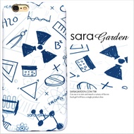 【Sara Garden】客製化 手機殼 蘋果 iPhone 6plus 6SPlus i6+ i6s+ 手繪 插畫 科學 物理 保護殼 硬殼