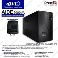 AWP 2000VA UPS Uninterruptible Power Supply