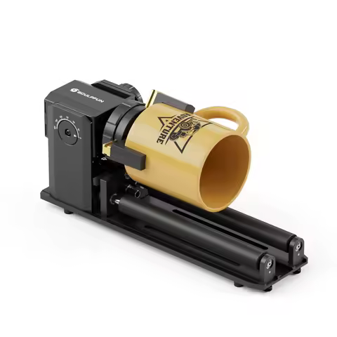 SCULPFUN RA PM 4 In 1 Laser Engraver Y-axis Rotary Module 360 Degrees Laser Rotary Roller For Engrav