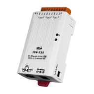 ICP DAS tGW-735 - Tiny Modbus/TCP to RTU/ASCII Gateway with PoE and 3-port RS-485