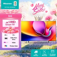 Hisense 43-75 inch 4K UHD Dual Band WiFi Voice Control Smart TV/ Dolby Vision/AI 4K- E6Q