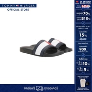 Tommy Hilfiger รองเท้าแตะ ผู้ชาย รุ่น FM0FM04263 BDS - สีดำ