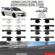 Carleaps Honda civic fd 2016-2011 car handle bowl cover accessories