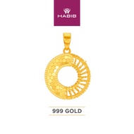 HABIB 999/24K Yellow Gold Pendant 9GP00261024