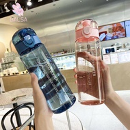 BALSA 780ml Sports Water Bottle Girl Boy Plastic Frosted Drinking Bottle