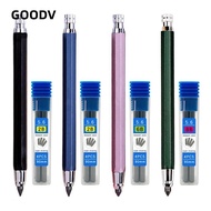 GOODV Mechanical Pencil 5.6mm 2B/4B/6B/8B Pencil Refill Stationery Sketch Comics Design Art Painting
