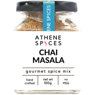 ATHENE SPICES CHAI MASALA Gourmet Spice Blend ǀ Herb • Spice • Ginger • Cardamom ǀ Keto • Vegan ǀ Et