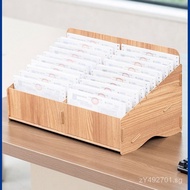 Document Organizer Box Storage Box Classification Storage for Express Delivery Notes Financial Docum