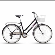 Sepeda mini CTB citybike dewasa keranjang polygon lovina 26 inch