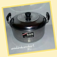 22 cm stainless steel pan | 555 Monaco brand vegetable cooking pot