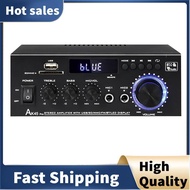 For Home Theater Speakers Compatible-AK45 Pro Bluetooth Stereo Amplifier Max 400W, 2.0 Channel for H