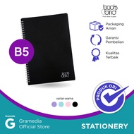 Books&Bind Soft Spiral Notebook Pp B5 Black