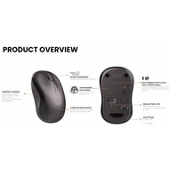 Logitech Mouse M240 Wireless Bluetooth Silent Click M 240