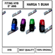 ORIGINAL HYB FITTING THREAD TO AN6 HOSE