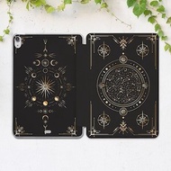 Constellations art iPad black case iPad case stars Occult Gothic case iPad smart case iPad flip cove