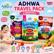 ADHWA TRAVEL PACK 5 IN 1 BUBUR BERAS | ADHWA TRAVEL PACK KENTANG PUTAR | ADHWA TRAVEL PACK OAT