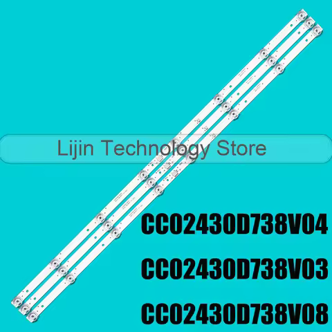 LED BackLight Strip For F43E8000Q TI4311DLEDDS DM-LED43F302BT2S HTV-43FHD03B 43FSY112X 43FT102X HTV-