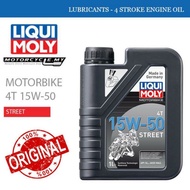 LIQUI MOLY 15w50 AND 10W40 4T OIL (100% ORIGINAL) LUQUI MOLY 4T OIL/MINYAK HITAM/ENGINE OIL LIQUI MO