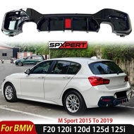 Bmw f20 rear diffuser with led