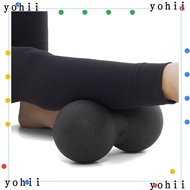 YOHII Mobility Ball, Relieve Pain Trigger Point Peanut Massage Ball, Exercise Physical Therapy Deep Tissue Massage Double Lacrosse Myofascia Ball Gym