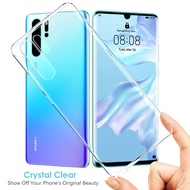 Huawei P20 P30 P40 Pro HuaweiP30 Lite P30Pro Casing Transparent Silicon Soft TPU Back Cover Huawei P