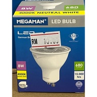 MEGAMAN GU10 3000K/4000K/6500K