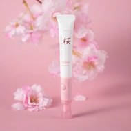 1 Pc Deep Nourishing LAIKOU Japan Sakura Eye Cream,15g Lightening Dark Circles Eye Moisturizer Firmi