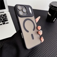 Case iphone 17 17 17 PRO 17 PRO MAX AIR Casing Hybrid MagSafe Frosted Black Case