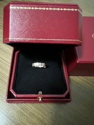 Cartier Love系列 white gold ring 戒指