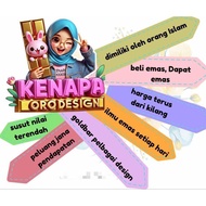 DEALER EMAS ORODESIGN Rm299