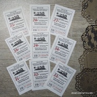 27pcs Passage Ticket ephemera