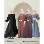 Aitana dress crepe polos flexible flowy by mouza