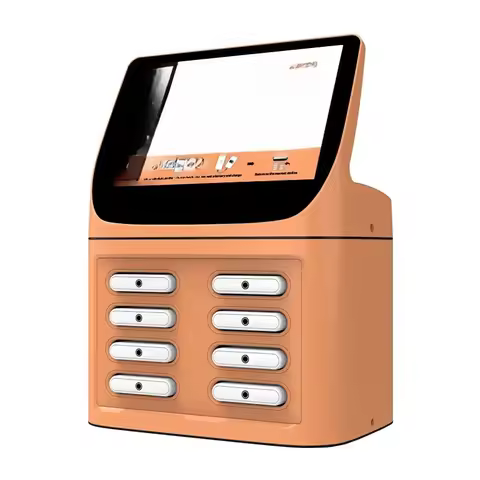 Public Cell Phone Charging Stations Sharing Power Bank for 8 Slots Battery Vending Machine Portable 