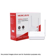 Mercusys MW300D 300Mbps Wireless N ADSL2+ Modem Router - TM Streamyx / UniFi Lite