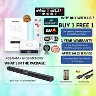 IMETBOX M3 / M6 Smart TV-Box – Lifetime Use 2-in-1 Device with Voice Search & Karaoke